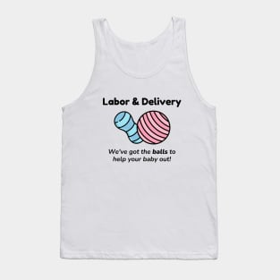 Labor and Delivery Balls Tank Top